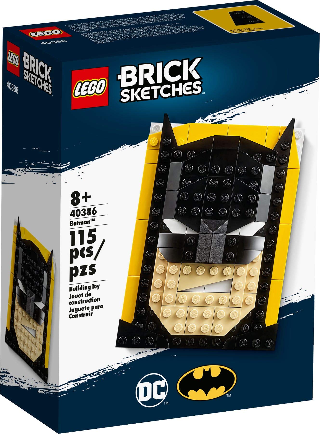 LEGO Brick Sketches Super Heroes Batman Set 40386