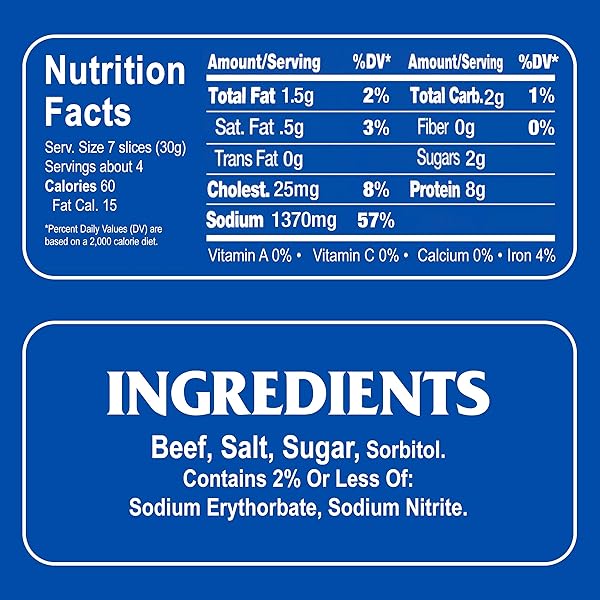 ARMOUR STAR SLICED DRIED BEEF, 4.5 OZ