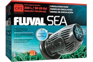 Fluval Sea CP3 Circulation Pump for Freshwater & Saltwater Aquariums, 14347