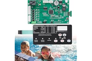 lesolar 42002-0007s Control Circuit Board with Switch Pad 472610Z Compatible for Mastertemp Pentair Sta-Rite Max-E-Therm NA & LP Series Pool/Spa Heater - Replacement for 461105 Control Board