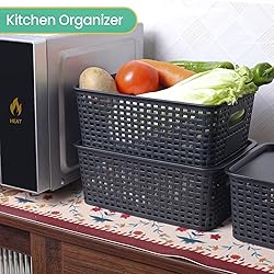 Plastic Storage Baskets with Lid-Plastic Storage