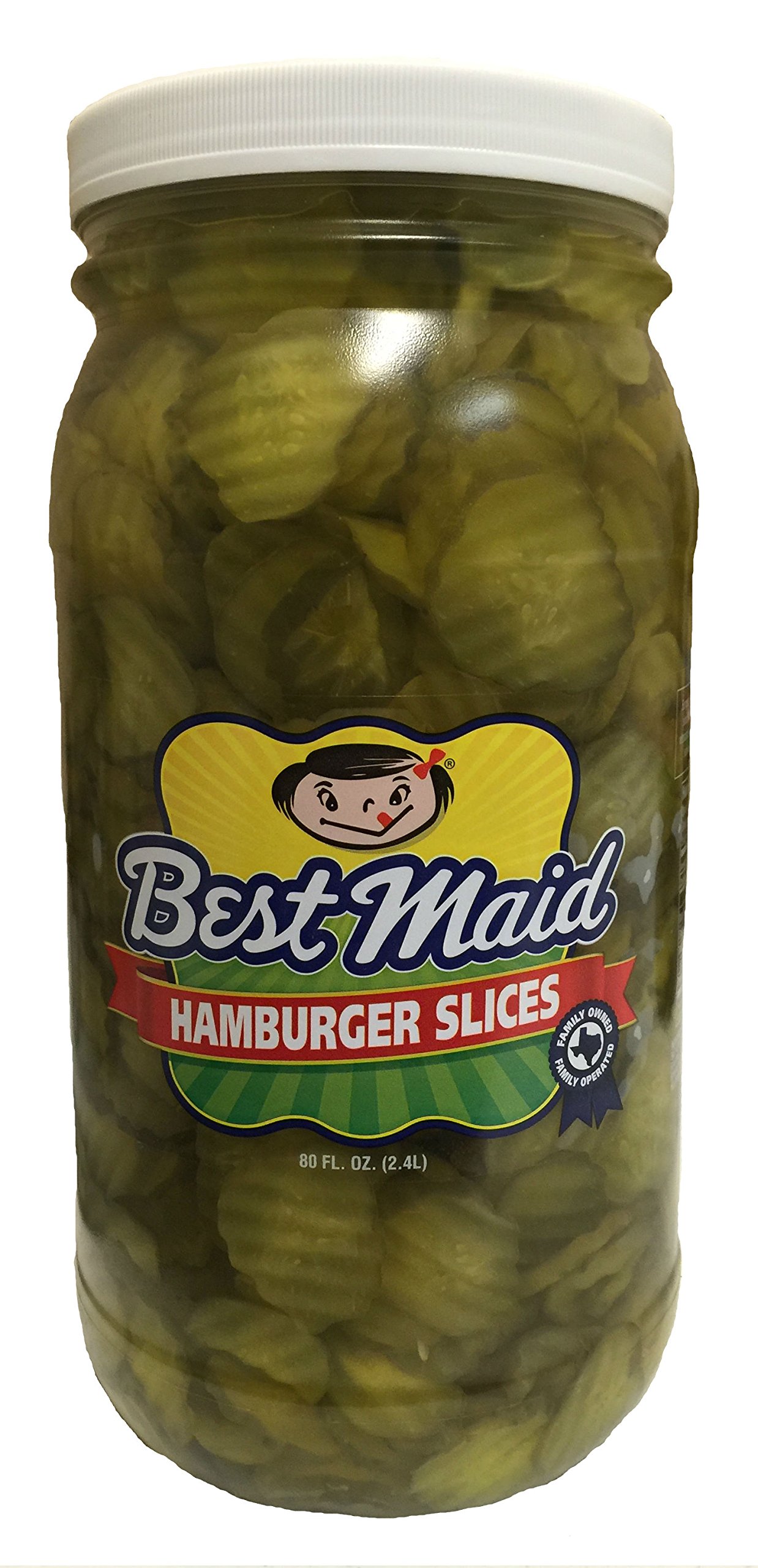 pickles maid hamburger slices dill oz 80oz ct