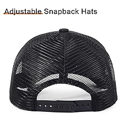 Trucker Hat Men Animal Snapback Hats Adjustable