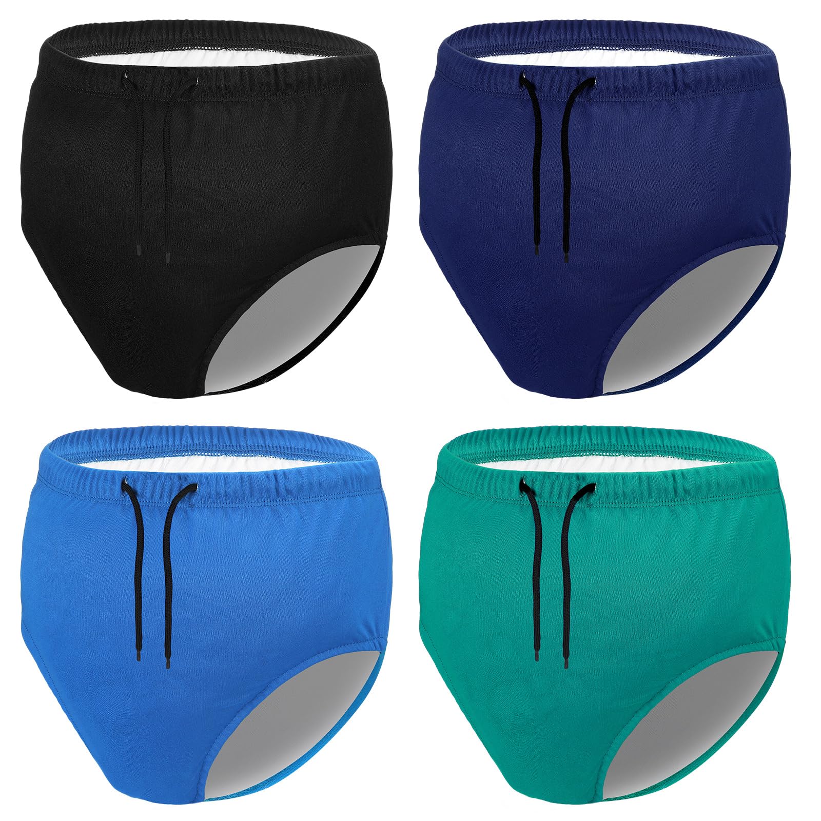 Photo 1 of Cutecrop 4 Pcs Reusable Youth Swim Diapers Washable Reusable Cloth Diaper Covers Waterproof Incontinence for Swimming Unisex(8-10t)