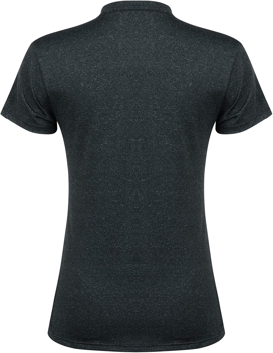 Women Tennis Shirts V-Neck with 1/2 Lining, Golf Top for Women Short Sleeves Tennis Tee for Sports : Clothing