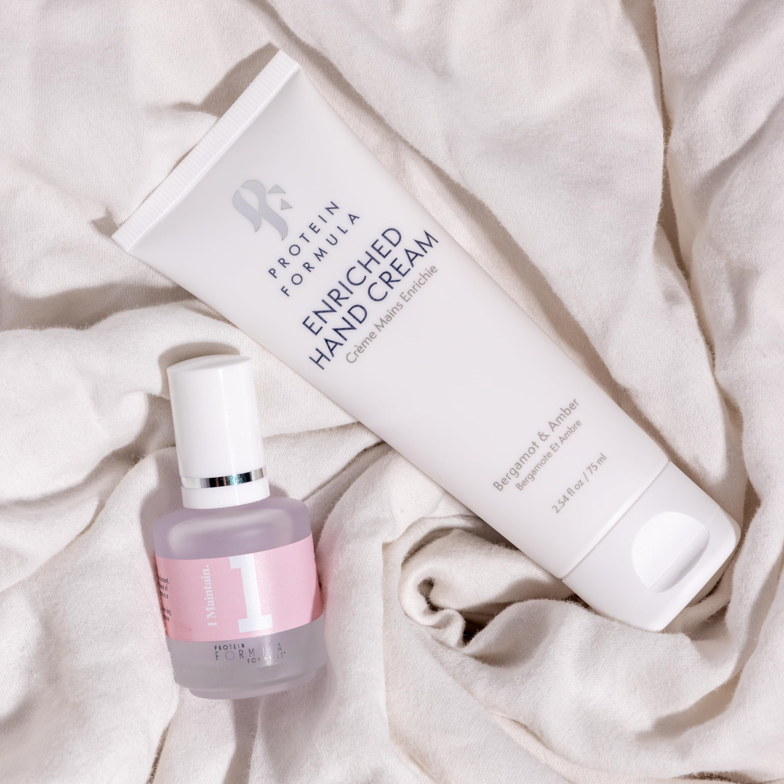 PROTEIN FORMULA, Maintain Nail Treatment + Hand Cream 75ml Set