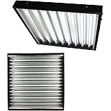 Apollo Horticulture T5 2 Feet / 8 Tube Commercial Fixture with your Choice of Bulbs