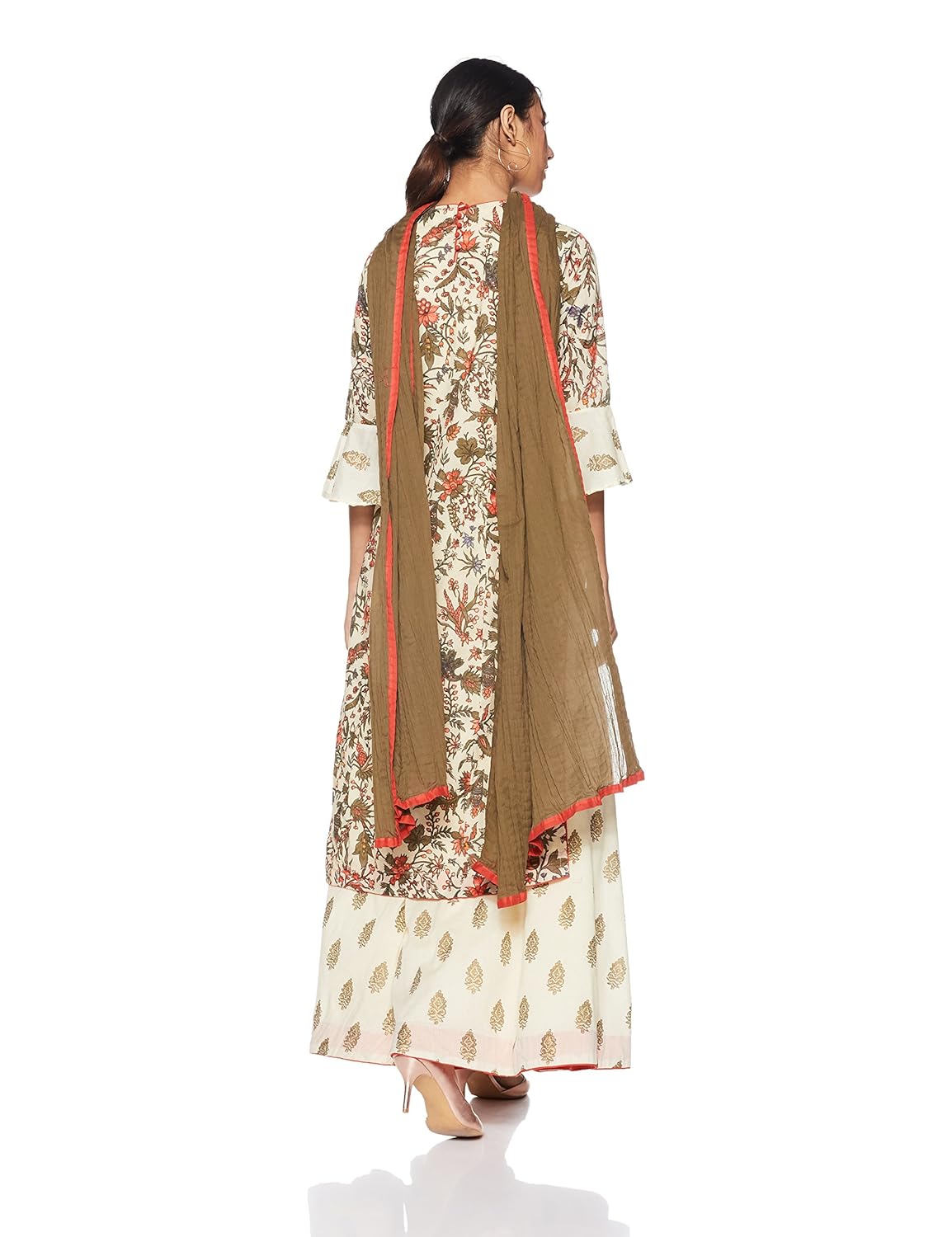 biba women's straight salwar suit set
