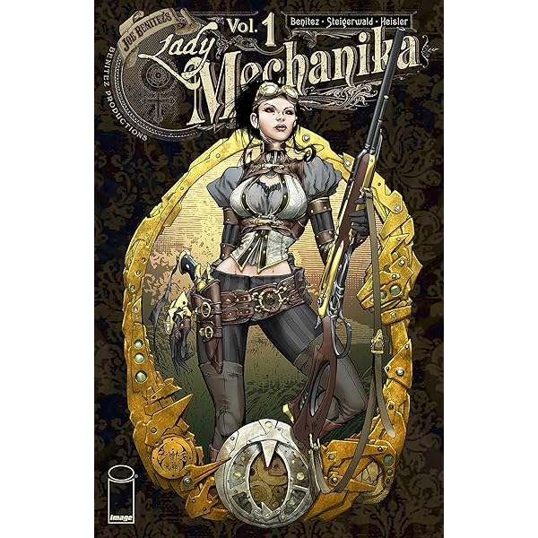 美品・サイン入り・希少・アメコミ Lady Mechanika #4 Lady Mechanika Oversized HC Vol 4: La Belle Dame Sans Merci