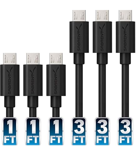 6FT USB 2.0 A Male to Micro B Male 5-pin Data Sync Ecuador