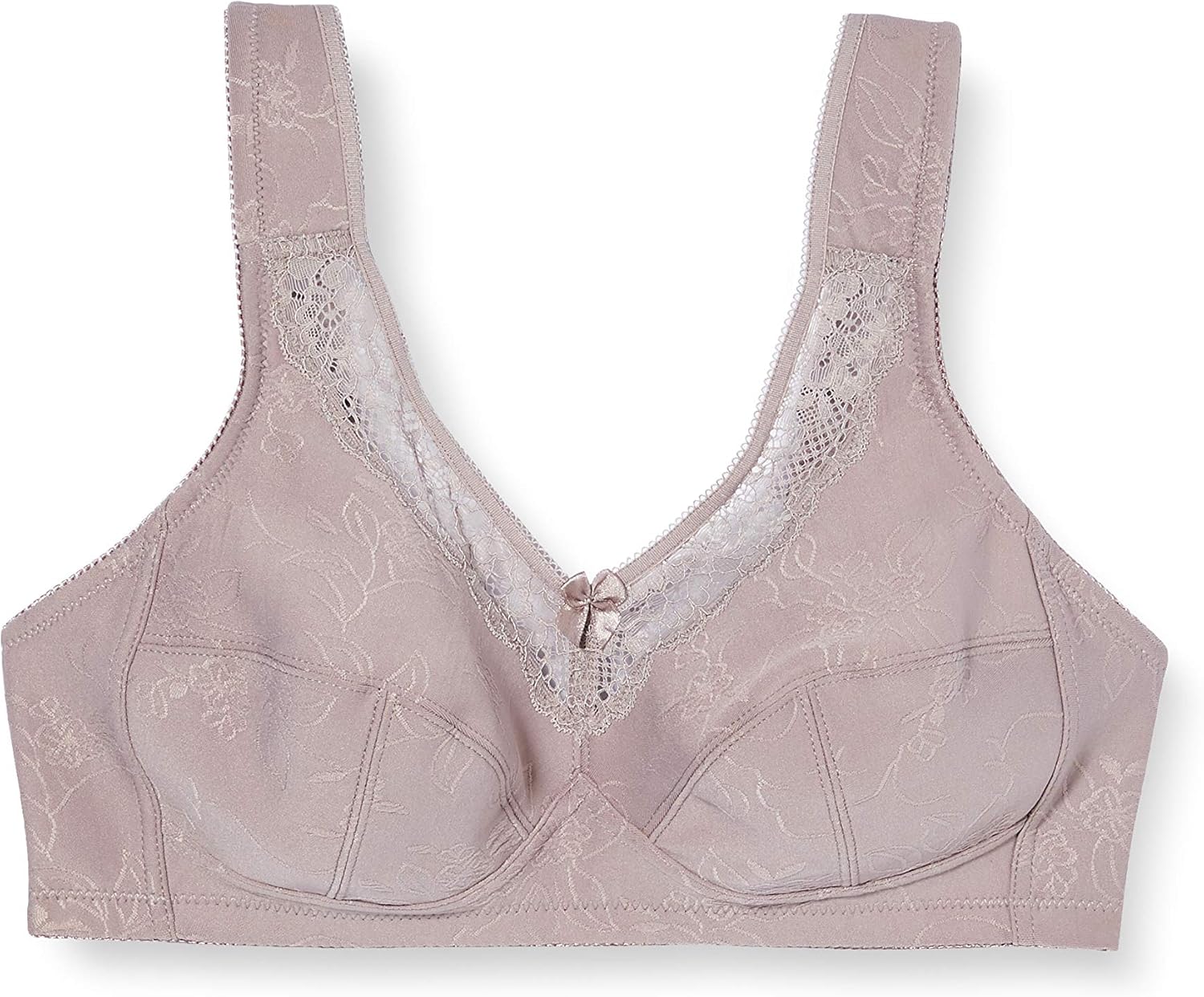 Susa Standard Reggiseno Senza Ferretto Donna 8155 – Confortevole, Coppe Morbide, Spalline Larghe, Cotone – Confezione Da 2 Pezzi