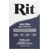 Rit Dye 3-30 Powdered Fabric Dye, Navy Blue