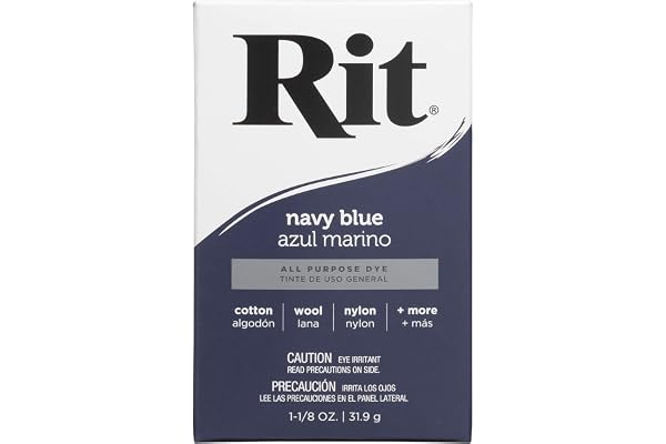 Rit Dye Sewing Powdered Fabric, Navy Blue