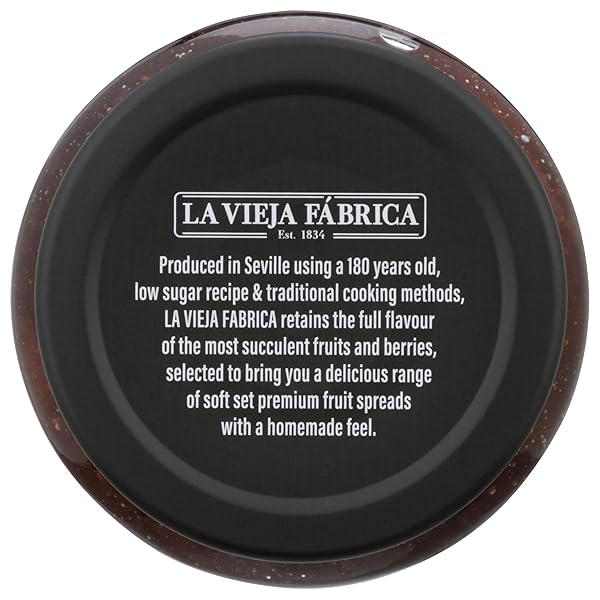 MARIO CAMACHO LA VIEJA FABRIC STRAWBERRY PREMIUM FRUIT SPREAD, 9.9 OUNCE