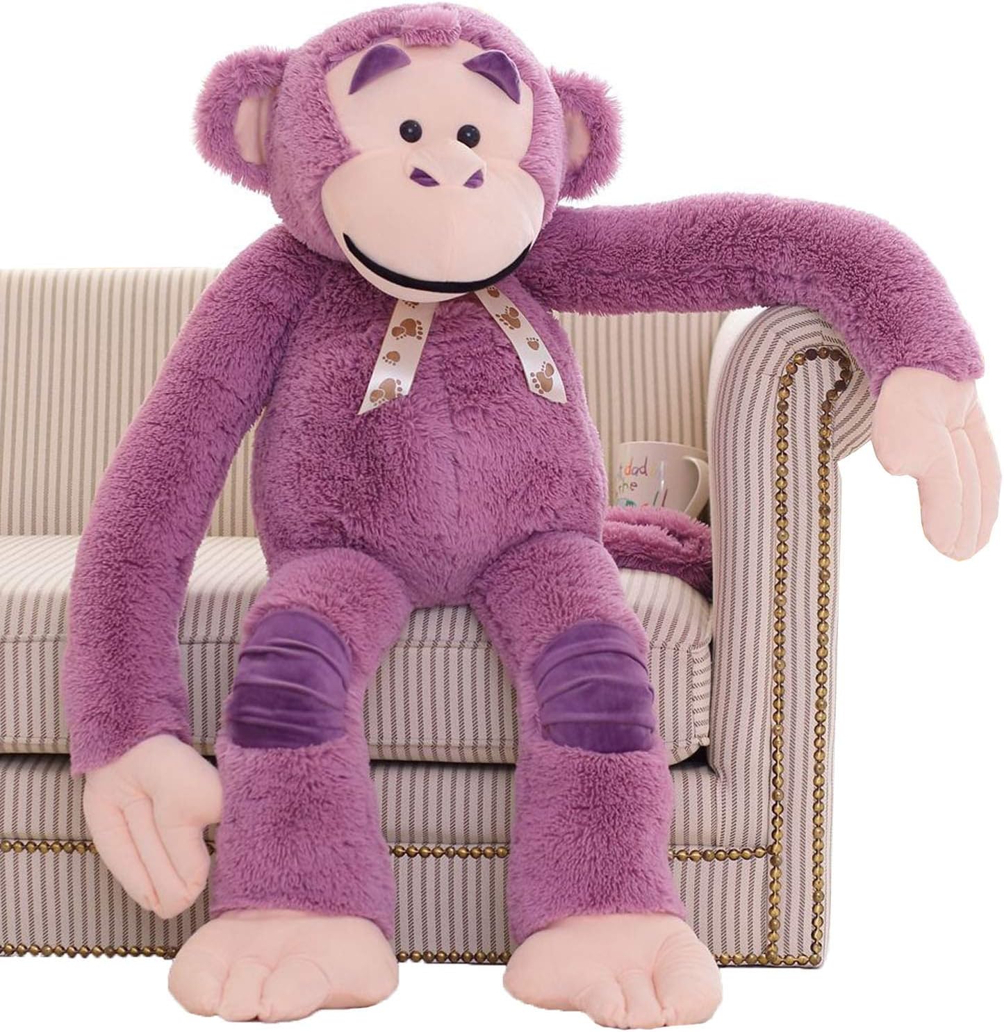 large monkey stuffed animal
