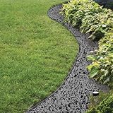 Cost Wise Midnight Black Lawn Edging 20 m Pack with 30 Pegs 40 mm High view 7