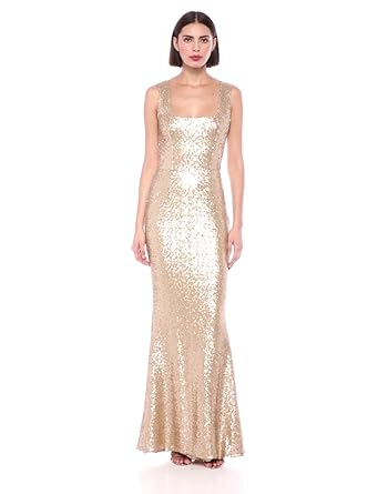 Dress The Population Camden Mermaid Hem Evening Gown In White