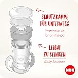NUK Mini Magic Cup Sippy 360° Anti-Spill 160 ml Blue Turquoise 2 Count view 5