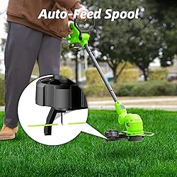 SUNCHERS 12-inch 20V Cordless String Trimmer with