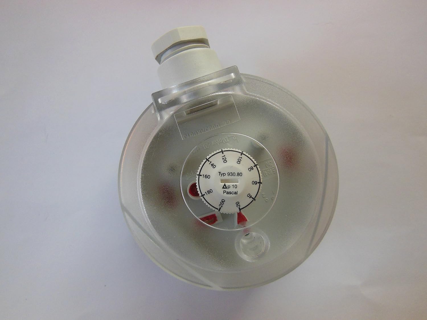 BECK AIR DIFFERENTIAL PRESSURE SWITCH TYPE 930.80 pmax 100mbr 20 to