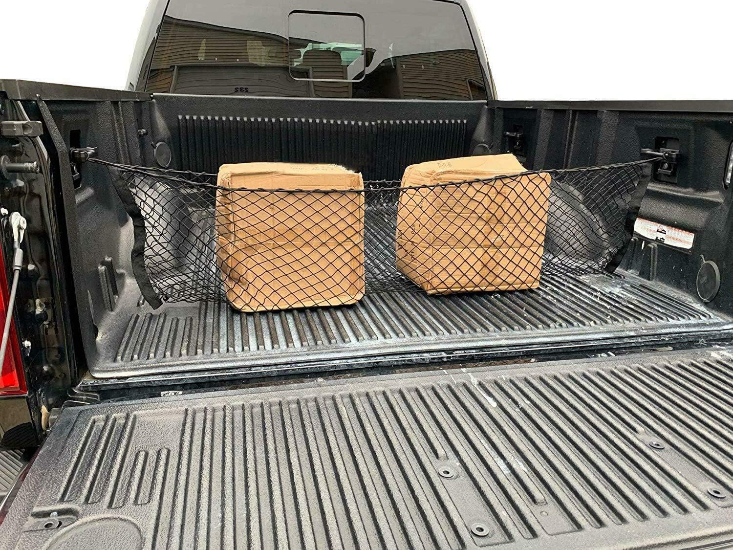 TrunkNets Inc Truck Bed Envelope Style Trunk Mesh Cargo Net For Toyota 