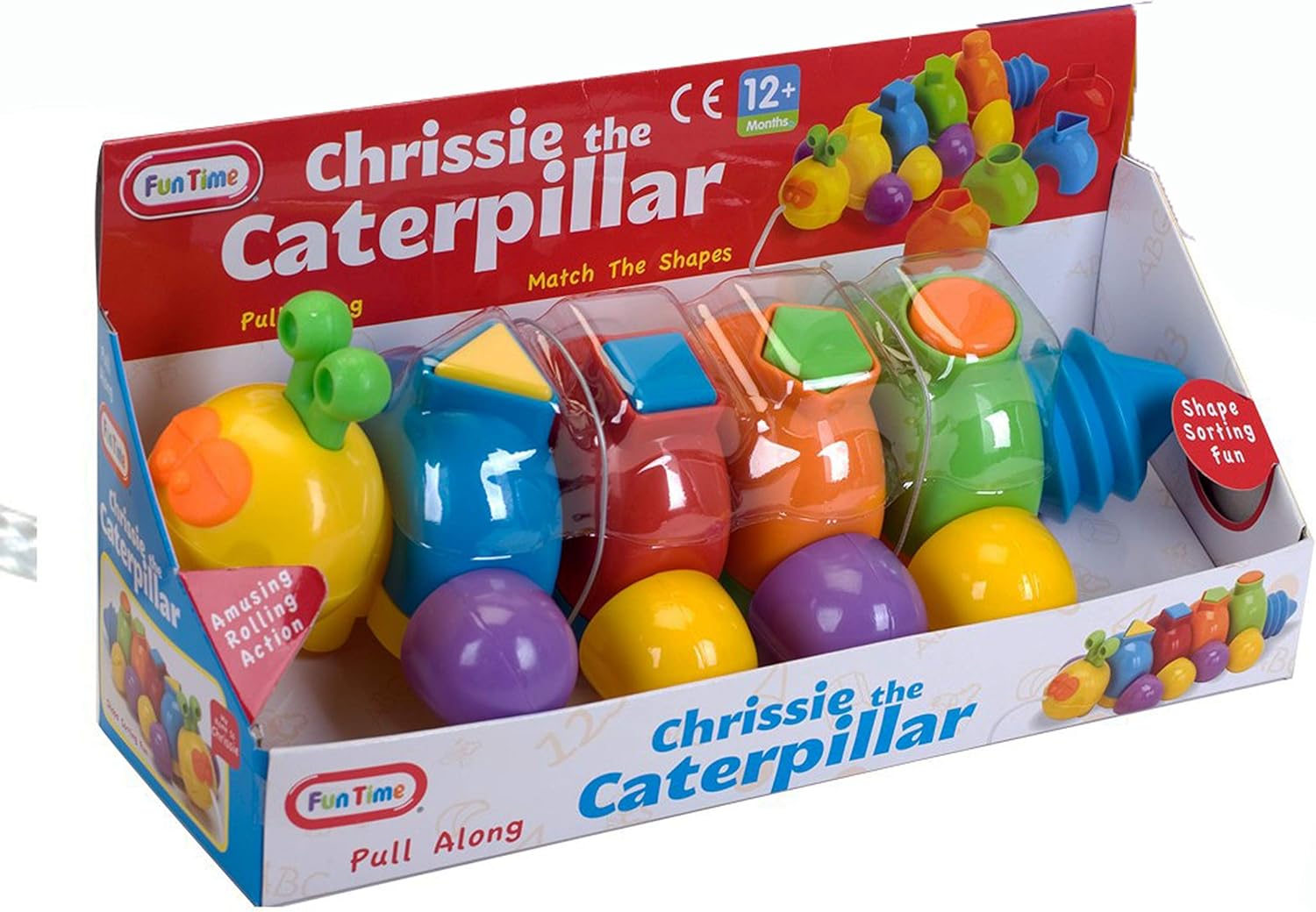 Fun Time Chrissie The Caterpillar, 55320, Multicoloured - Image 3