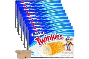 Original Twinkies Bulk Value Pack | Bundled by Tribeca Curations | 10 Count Box | Pack of 10 (100 Total Twinkies)