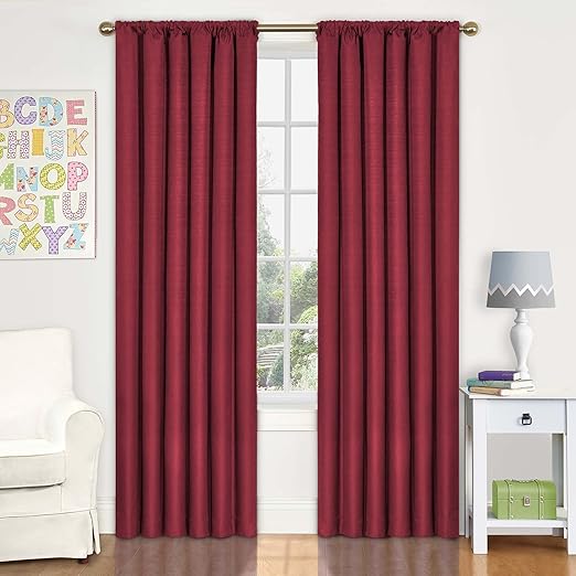 Amazon Com Eclipse Blackout Curtains For Bedroom Kendall