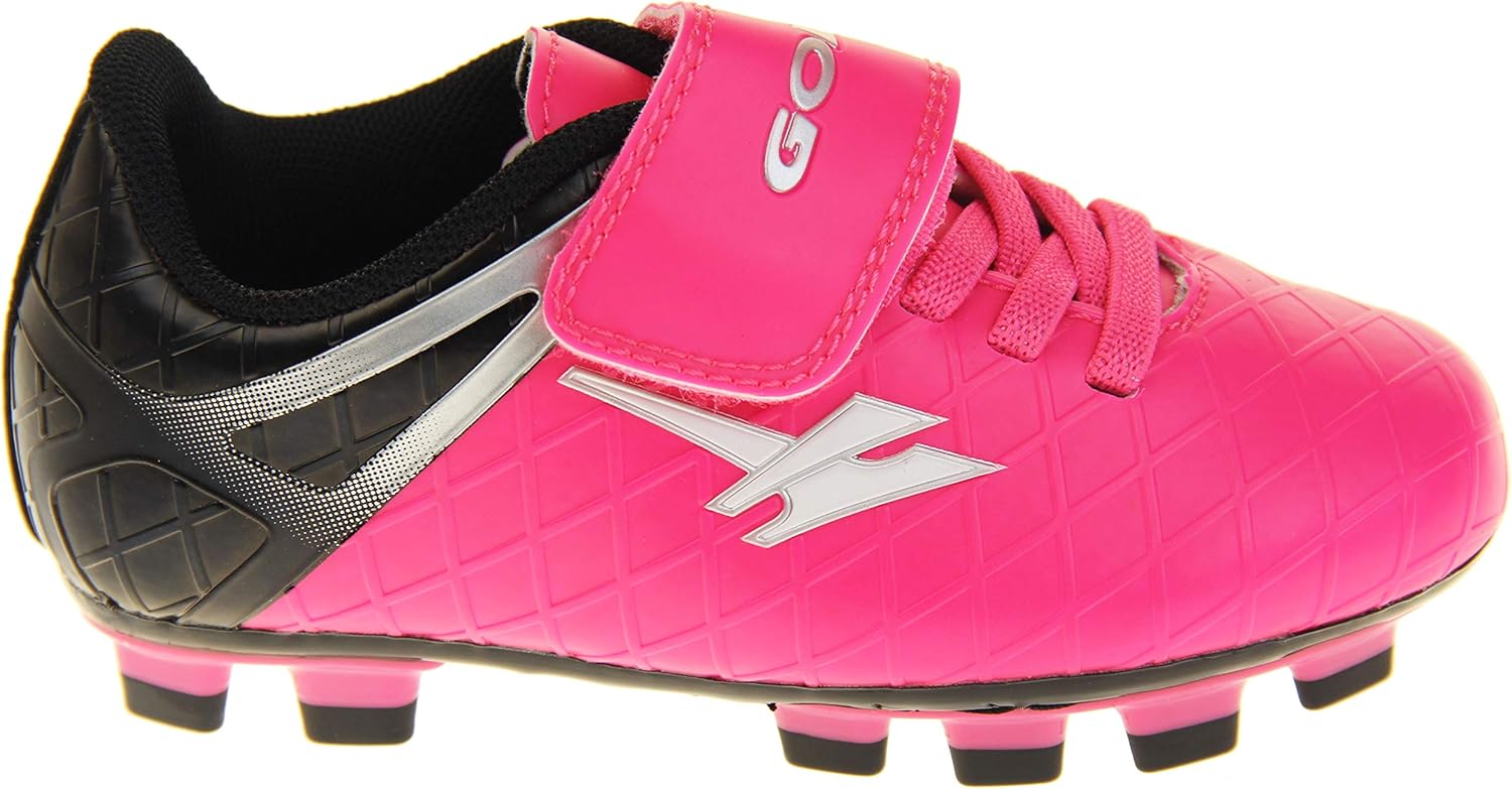 boys pink football boots