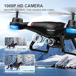 TENSSENX GPS Drone with 1080P HD Camera for Adults