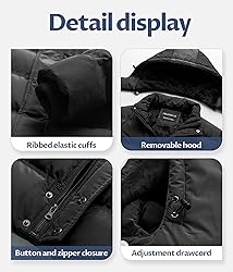 CREATMO US Men's Running Bomber Stylish Warm