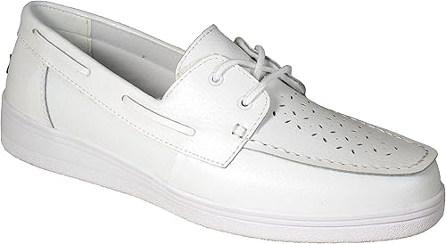 womens white moccasin shoes