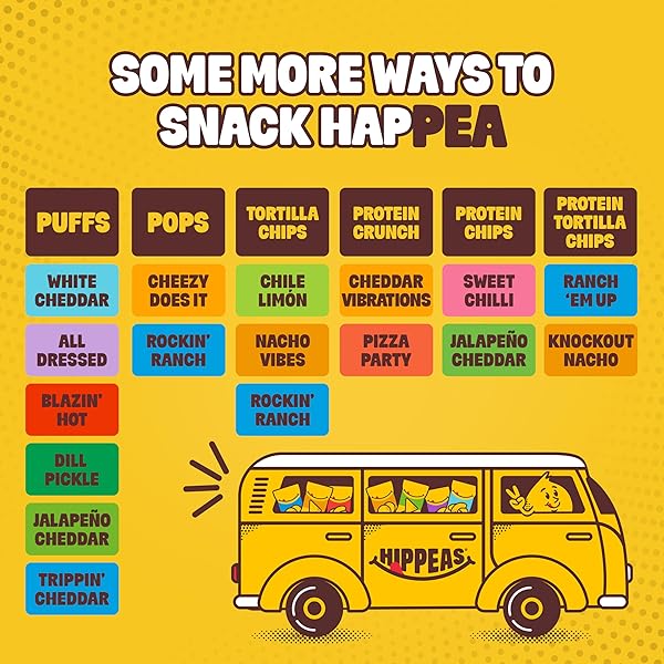 HIPPEAS CHIPS TORTILLA NACHO VBS 5 OZ