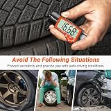 Preciva Tyre Tread Depth Gauge 0-25.4 mm Digital LCD UK Precision Tool view 7