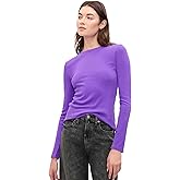 Gap Womens Long Sleeve Essential Ribbed Top