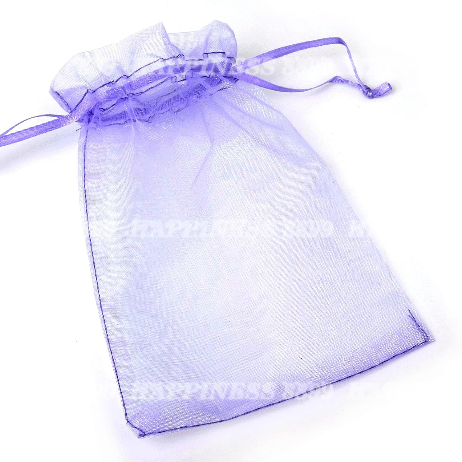 Dekoracje Set Of 4 Lavender Sachets Made With Pewter Organza Bags