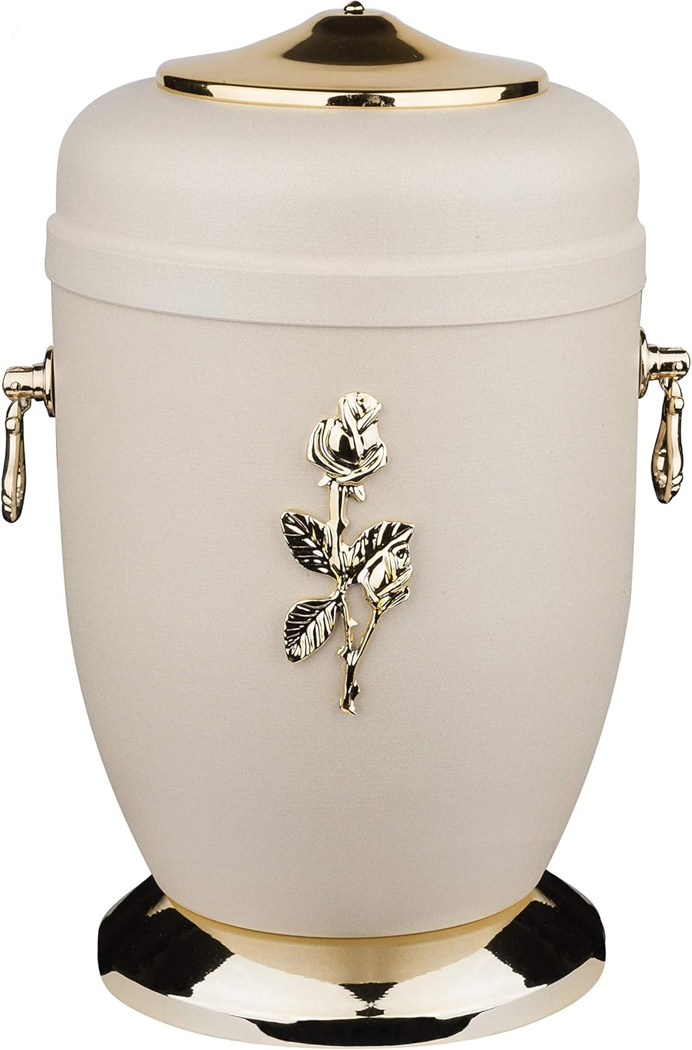 unique.urns_caskets Beautifu Metal Cremation Urn for Ashes with Gold