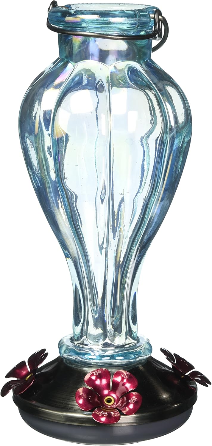 CLASSIC BRANDS 100532878 Iridescent Hummingbird Bird Feeder, 10.25