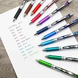 Pentel EnerGel XM BL77 Retractable Gel Pen 0.7mm 54% Recycled Pack of 3 Black view 5