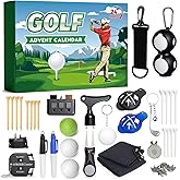GULYMNA Golf Advent Calendar 2025 for Men Teen Boy, 24 Days Christmas Countdown Calendar Surprises Novelty Golf Accessories Xmas Gifts for Adults Men Dad Husband Golf Lovers