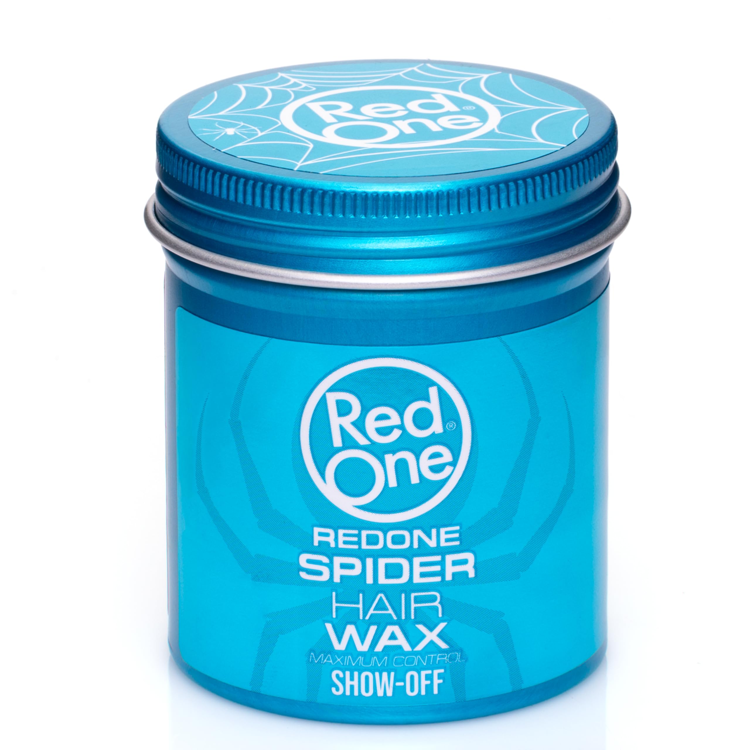 Redone Spider Hair Wax Show-Off 100ml | Maximum Control | Flexible Grip and Texture Inserts | Medium Shine Look | Women's and Men's Waxing | Ultra Hold Effect | All Hair Types