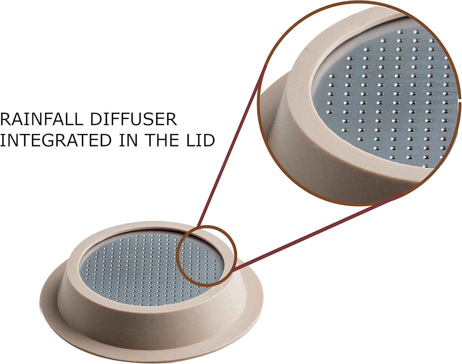 Madama - Refillable and Reusable Capsule Compatible with Dolce Gusto. Stainless Steel and Food-Grade Silicone. Pack of 1 pod - Image 5