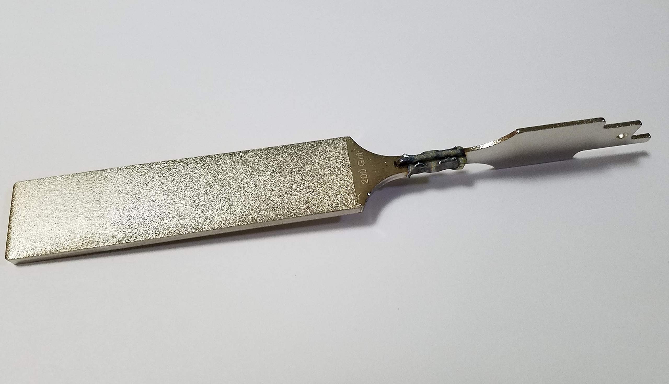 Sharpener Attachment for Reciprocating Saw with Diamond Grit