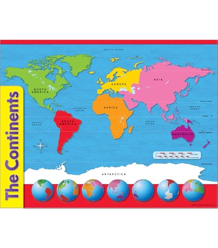 Young N Refined USA & World Map Poster 2-Pack For Kids - Laminated, Extra Large 24x30 - View #8