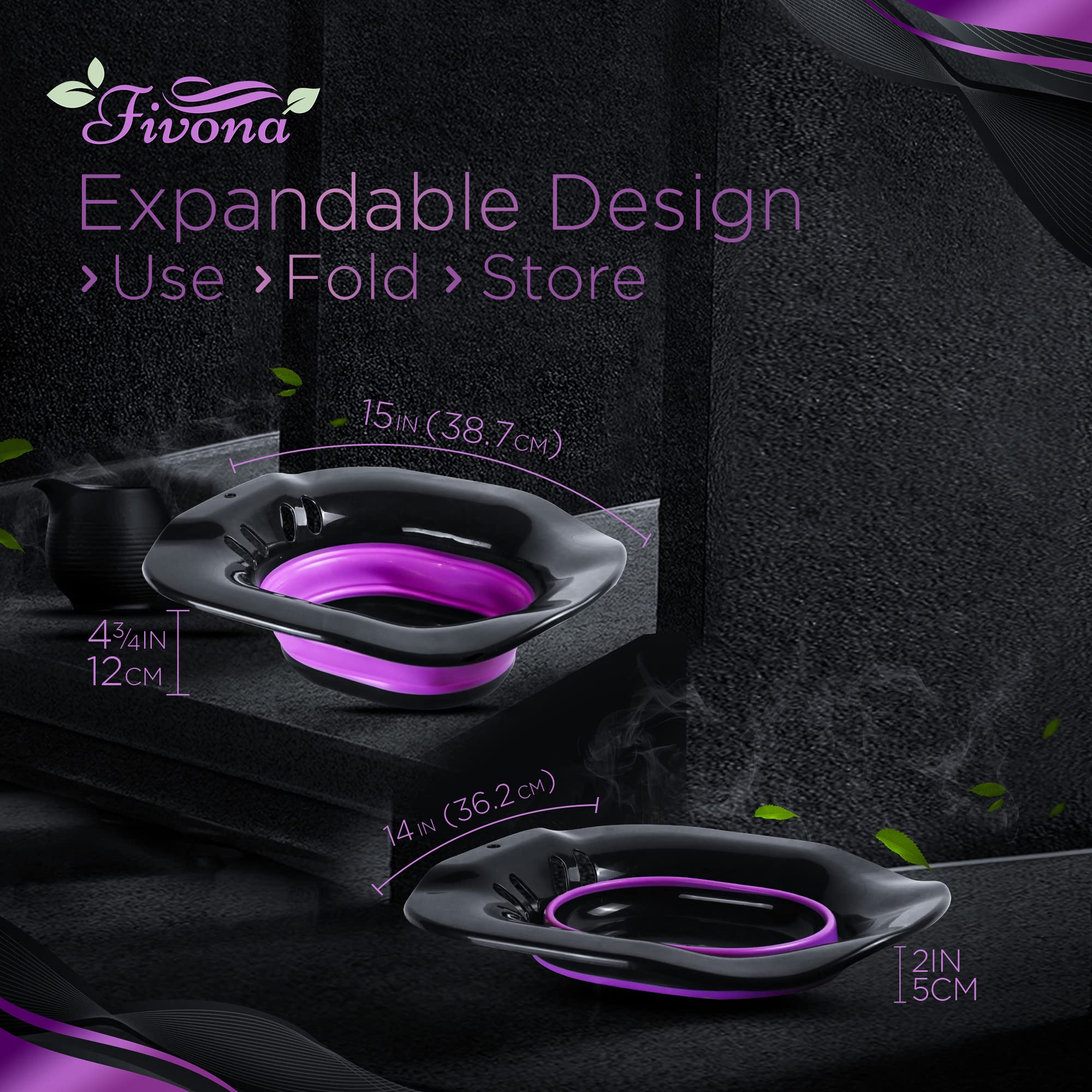 Mua Fivona Foldable Sitz Bath Yoni Steam Seat for V Steaming and Sitz ...