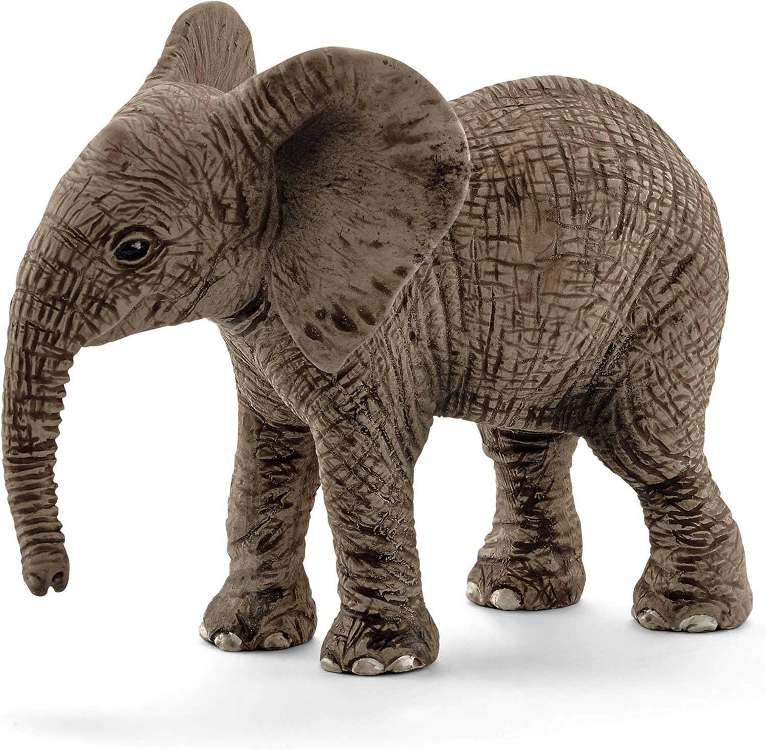 SCHLEICH 14763 African baby elephant Wild Life Toy Figurine for children aged 3-8 Years