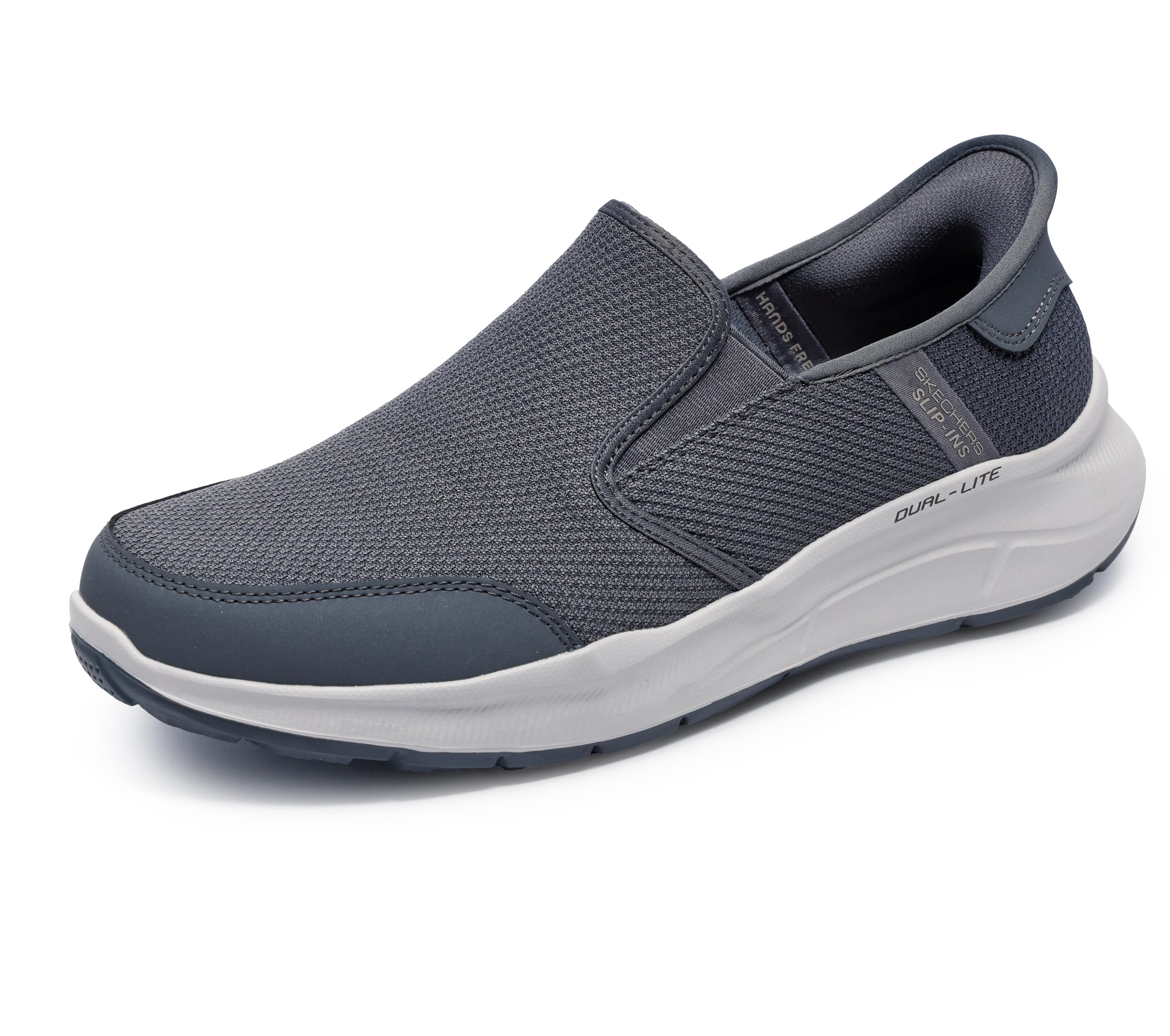 Skechers Men's Equalizer 5.0 Drayze Hands Free Slip-in Sneaker,Charcoal,11.5 Image