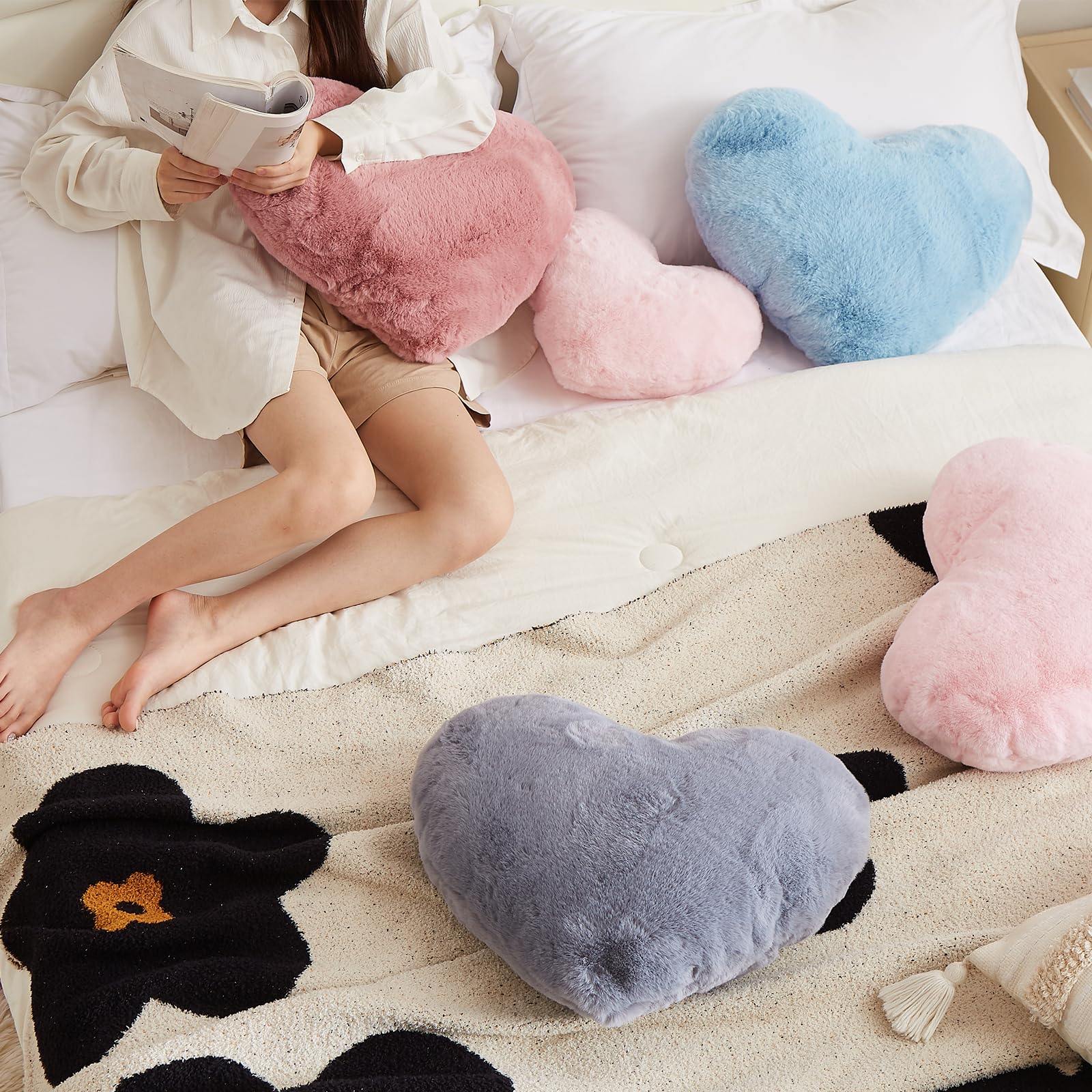   Valentine Heart Pillows