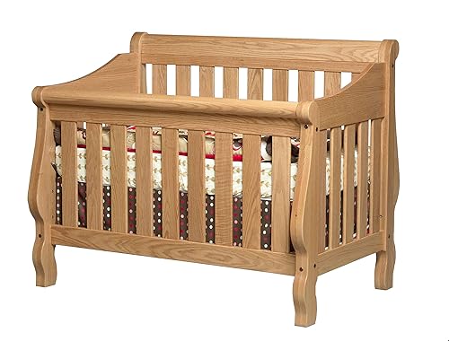 handmade wood crib