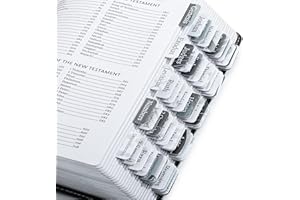 Mr. Pen- Bible Tabs, 75 Tabs, Gray Theme, Laminated Bible Tabs for Women and Men, Bible Tabs for Study Bible, Bible Index Tabs, Bible Book Tabs, Bible Labels Tabs, Mr Pen Bible Tabs